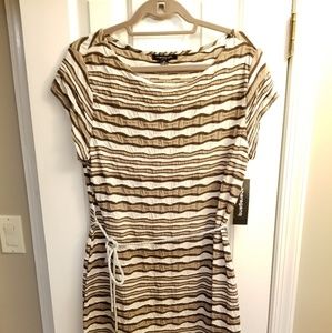 Brown/Beige/Taupe knee length dress